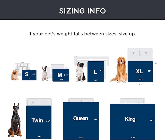 Bedsure Waterproof Blanket for Bed - Sherpa Fleece Waterproof Dog Blankets for Large Dogs, Pet Blankets for Bed/Couch/Dog Crate, Soft Plush Reversible Furniture Protector, Queen, 90"x86", Grey Black