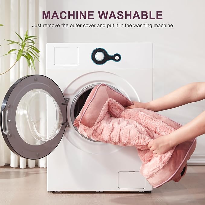 FURTIME Orthopedic Dog Beds for Large Dogs, Washable Dog Couch with Ultra Comfy Supportive Foam, High-Density Egg Crate Foam with Removable Cover, Pet Sofa Bed Waterproof, Nonskid Bottom