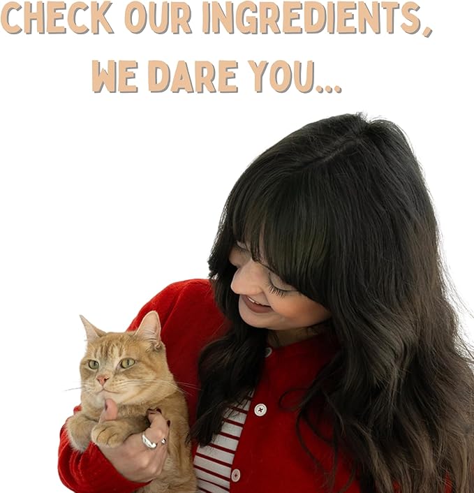 Winnie Lou The Canine Co. Grass-Fed Bison Heart Bits Cat Treats (Pack of 3) - Single Ingredient, High Protein Cat Food Snacks, Grain Free & Made in USA, with Taurine, Iron & Zinc for Healthy Cats