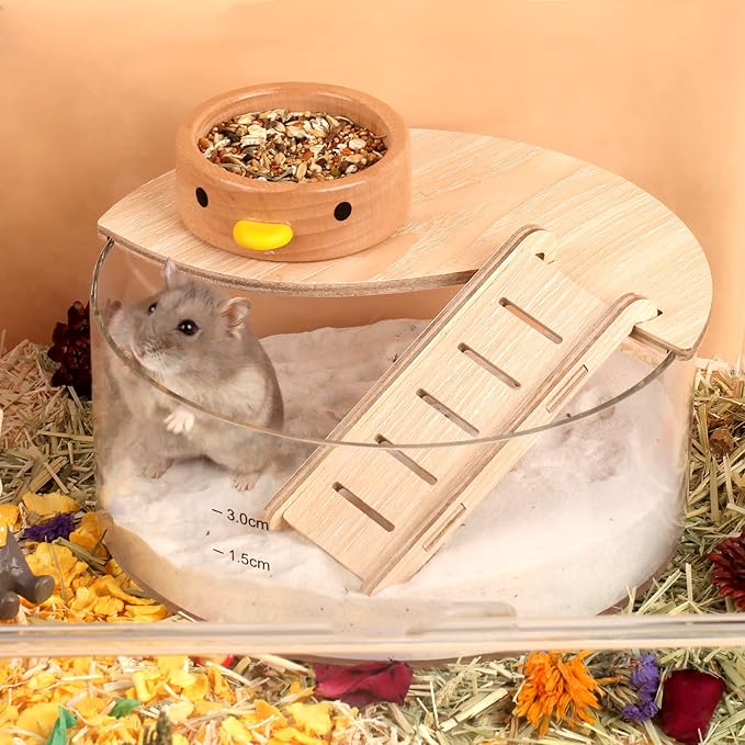 BUCATSTATE Dust-Free Hamster Bath Sand Plant Scented Bathing Sand for Guinea Pig Dwarf Golden Bear and Other Small Animals 3.3lb/1.5kg