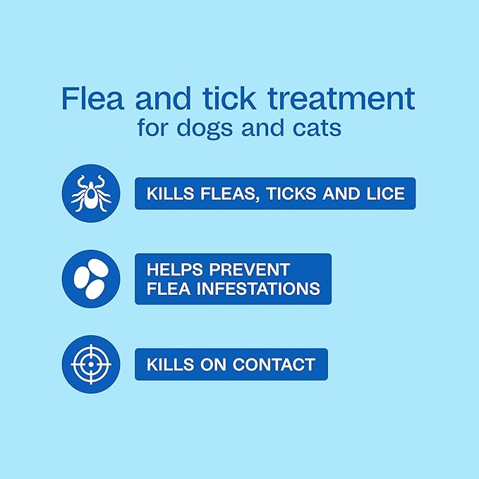ADAMS Plus Flea & Tick Shampoo with Precor IGR for Cats, Kittens, Dogs & Puppies Over 12 Weeks Of Age, Sensitive Skin Flea Treatment, Kills Adult Fleas, Flea Eggs, Ticks, and Lice, 6 Ounces