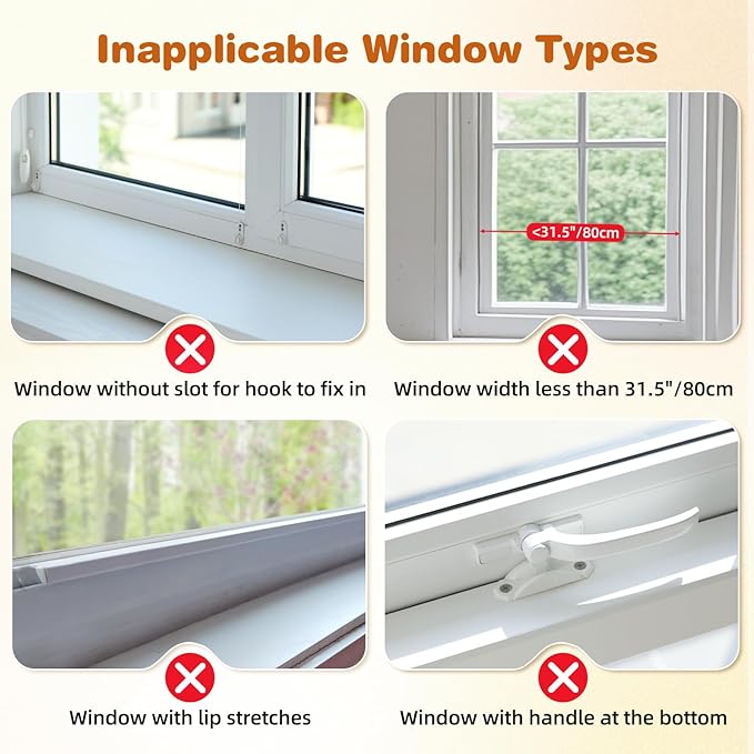 Oversized Cat Window Perch, 31.5 x 14.96 in, Cat Window Hammock with Plush Bolster for Large Felines and Multi Felines, Adjustable Cats Bed for Windowsill, Bedside, Cabinet & Drawer (Gray)