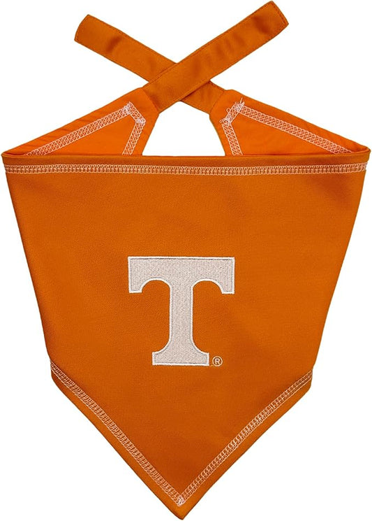 Pets First NCAA Tennessee Volunteers TIE Bandana, Size Large/X-Large. Dog Bandana Scarf Bib for Pet Cat Dog. The Ultimate Game-Day, Party Bandana