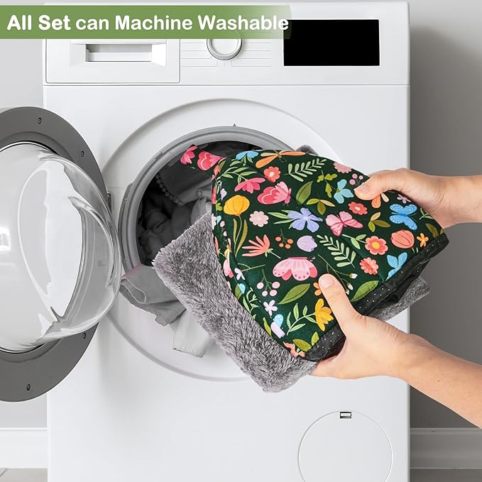 Glittme Guinea Pig Hideout 2Pack Guinea Pig Bed with Soft Pads Washable Small Animal Bed with Non-Slip Bottom Rabbit Hideout for Ferrets, Hamster, M