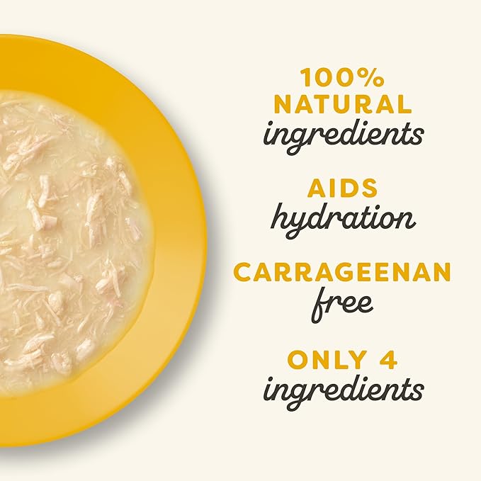 Applaws Natural Wet Cat Food, Made with Limited and Natural Ingredients, High Protein with No Artificial Additives or Fillers, Chicken Breast in Gravy (24 x 2.47oz Cans)