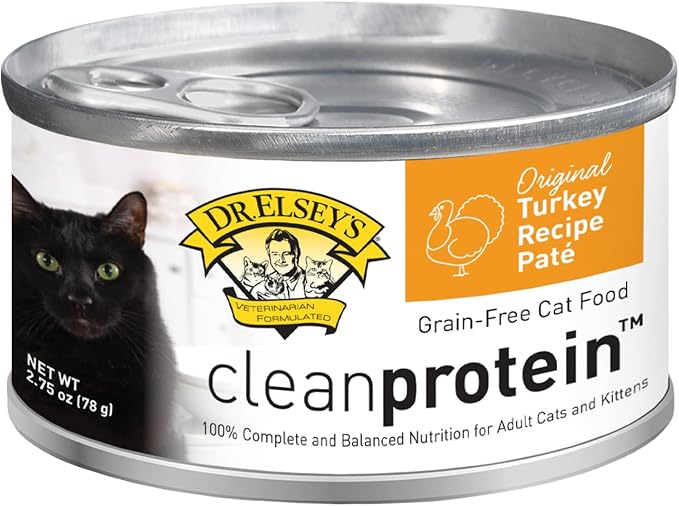 Dr. Elsey's cleanprotein Original Turkey Recipe Wet Cat Food 2.75 oz
