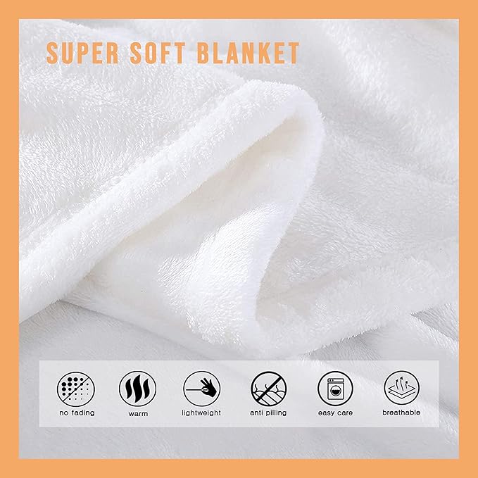 Custom Funny Pig Blanket Gift for Men Women, 40x50 Inches Soft Flannel Cozy Throws Blankets Funny Gift Idea for Adult Teen Kids Girls Boys Animals Pattern for Birthday Christmas Bed Sofa Couch