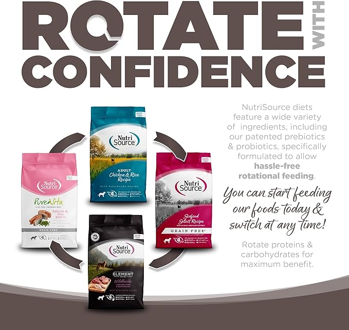 NutriSource High Plains Select Grain Free Dry Dog Food, Beef, Trout and Turkey Meal, 12LB