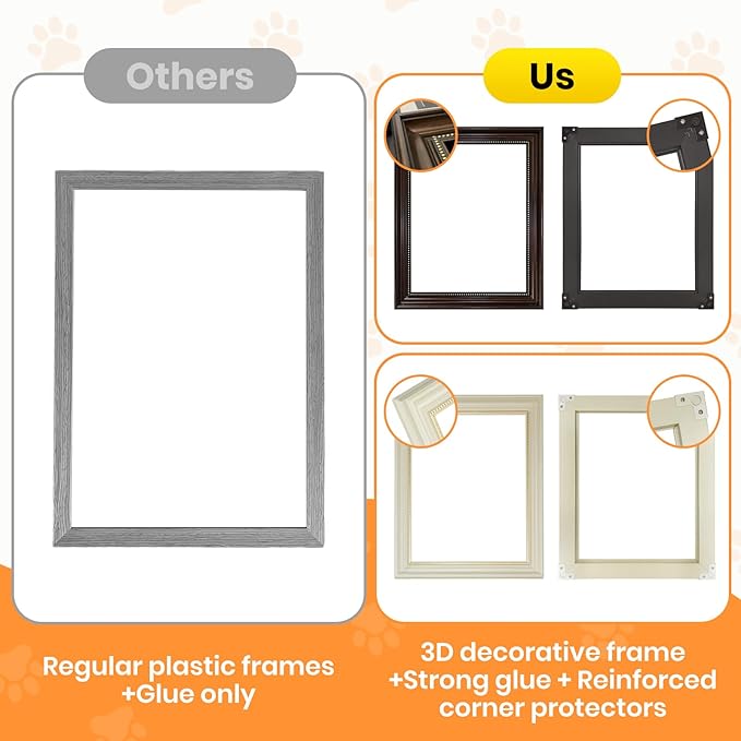 Painting Cat Scratcher Bed CartBoard Cat House Beds for Indoor Cats Half-Surround Design W/Horizontal Cat Scratcher Scratching Board W/Catnip (Rose, Medium - Large)