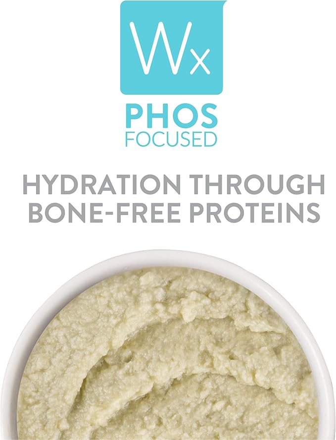 Weruva Wx Phos Focused Tilapia and Chicken Formula in a Hydrating Puree 5.5oz Can, Pack of 8