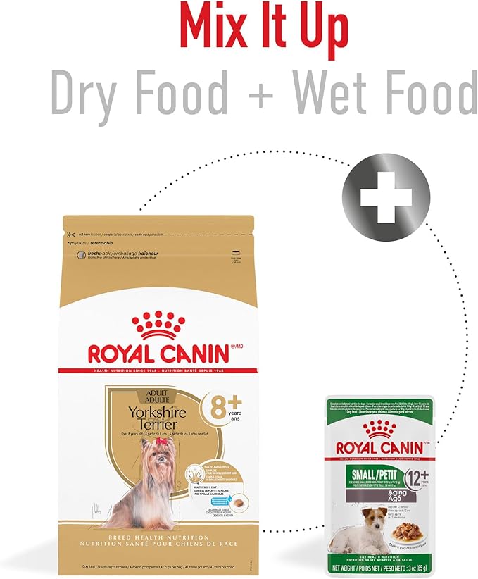 Royal Canin Yorkshire Terrier Adult 8+ Dry Dog Food for Aging Dogs
