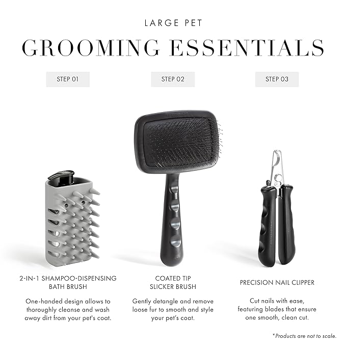 Tweezerman Large Nail Clippers for Dogs & Cats, Manual Professional Cat & Dog Nail Trimmer with Ergonomic Handle