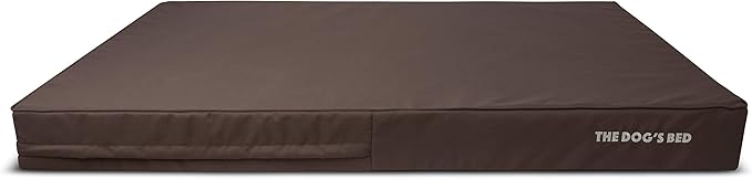 The Dog’s Bed Orthopedic Memory Foam Dog Bed, XXXL Grey/Black, Pain Relief for Arthritis, Hip & Elbow Dysplasia, Post Surgery, Lameness, Supportive, Calming, Waterproof Washable Cover