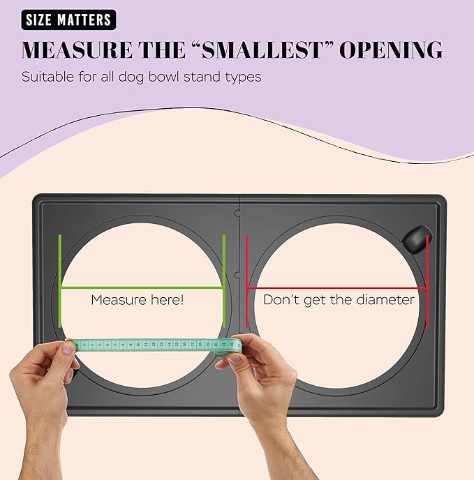 AVERYDAY 46oz Stainless Steel Dog Bowls Set, 2 Pack for Replacement Dogs Bowl Stand, 5.7 Cups Metal Dog Bowls, 7 Inch Medium Dogs Water Bowl for Raised Feeder with Opening 7.09-7.24"