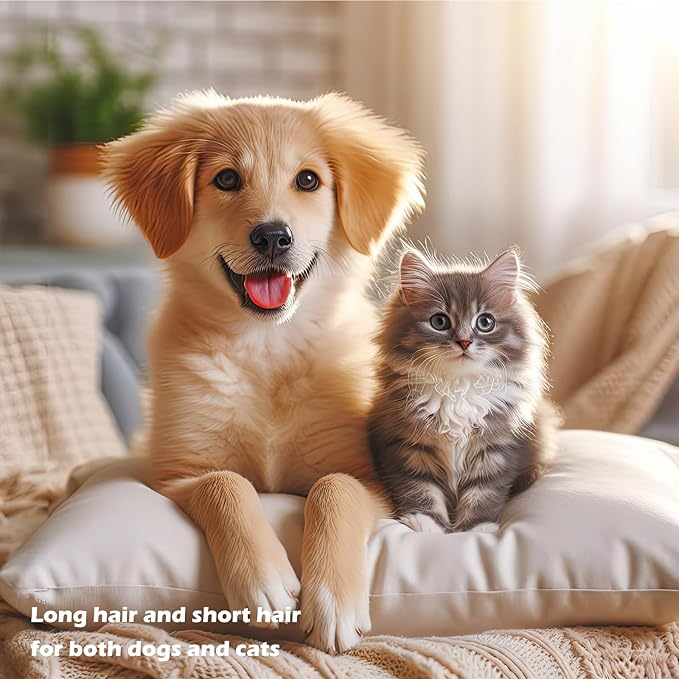 Cat Steam Brush for Shedding, Steam Brushes for Indoor Cats, 4 In 1 Rechargeable Cat Grooming Brush,Anti-Static, Massage, Cleaning, Shedding & Combing