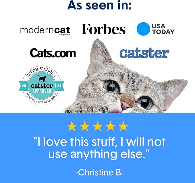 Boxie Probiotic Cat Litter, 40 Day Odor Control, Clumping Clay Kitty Litter, Odor Eliminating Probiotics, Dust-Free, No Fragrances No Fillers, 28 lb