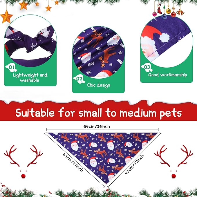 Sanwuta 120 Pcs Halloween Dog Bandanas Bulk Holiday Pumpkin Ghost Pet Dog Bandanas Thanksgiving Adjustable for Scarf Bibs Kerchief Triangle Set for Halloween Thanksgiving Christmas Pet Costume