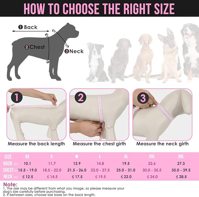 SlowTon Dog Raincoat, Adjustable Dog Rain Jacket Clear Hooded Double Layer, Waterproof Poncho with Reflective Strip Straps and Storage Pocket for Small Medium Large Dogs Puppies(FU XXXL)