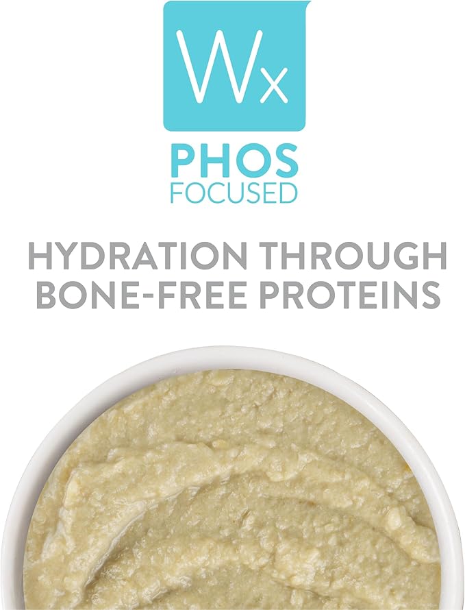 Weruva Wx Phos Focused Tilapia and Tuna Formula in a Hydrating Puree 5.5oz Can, Pack of 8