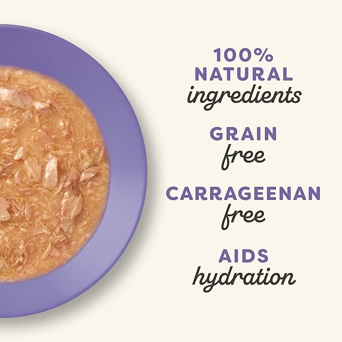 Applaws Natural Wet Cat Food in Gravy, Limited and Natural Ingredients, High Protein with No Artificial Additives, Variety Pack in Gravy (8X 2.12 oz Easy-Open Cups)