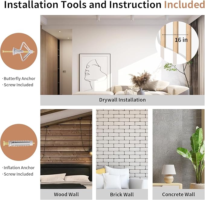 FUKUMARU Cat Wall Shelves, 16 x 10 Inch Cat Walls Furniture with Sisal Mat, Solid Rubber Wood Floating Shelf with Upgraded Installation, Kitten Wall Tree for Sleeping, Playing and Scratching