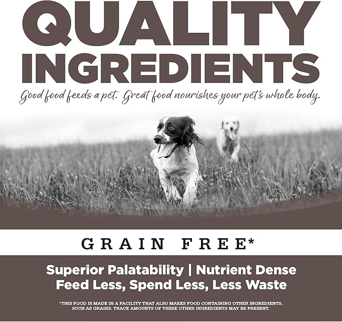 NutriSource High Plains Select Grain Free Dry Dog Food, Beef, Trout and Turkey Meal, 12LB