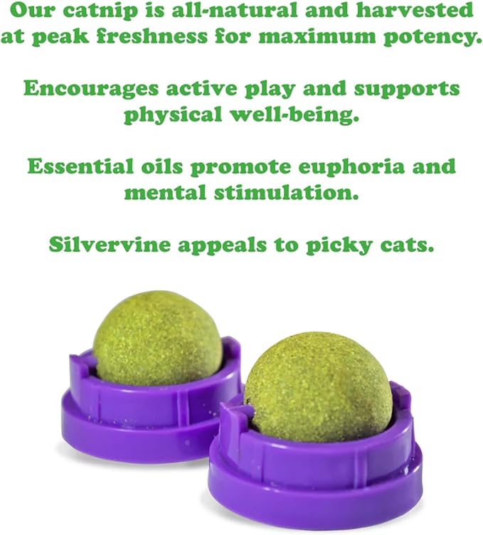 Meowijuana Stick 'n' Lick Compressed Catnip - 2 Pack | Purrple Passion | Interactive Cat Toy | Potent Hand Harvested Catnip Grown in North America