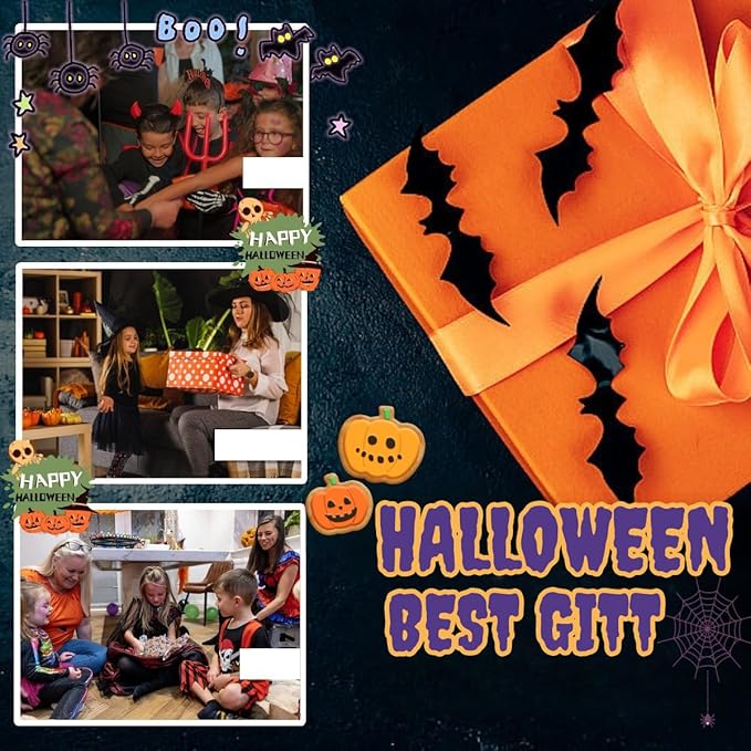 Cute Funny Halloween Blanket for Kids/Teens/Women/Men, Glow in The Dark Throw Blankets Soft Plush Fleece, Spooky Blanket for Boy/Girls/Toddler, Day Care Home Travel Use, 60"*50", Black