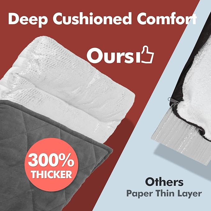 Mora Pets Self Heating Cat Bed Self Warming Cat Ped Ultra Warm Thermal Pet Bed Mat 30 x 21 Inches with Removable Cover Outdoor Indoor for Cats and Small Medium Dogs Machine Washable