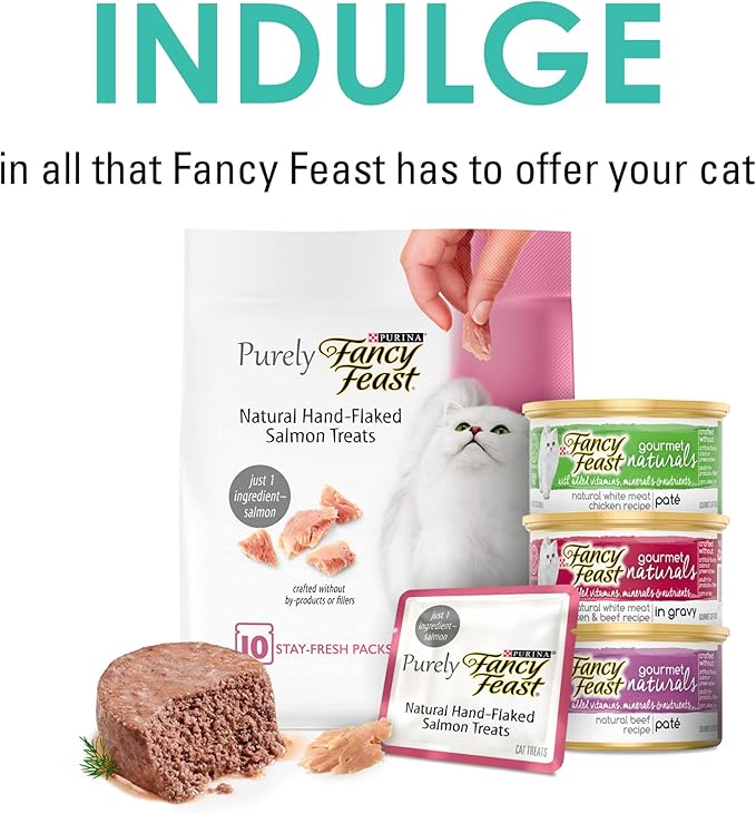 Purina Fancy Feast Limited Ingredient Cat Treats, Savory Cravings Tuna Flavor - 3 oz. Box