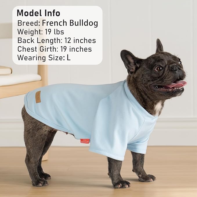 KYEESE 3Pack Dog Sweater Pullover Pets Clothes Comfy Dog Sweaters for Large Dogs Soft Pets Sweaters Dogs Sweatshirt with Sleeves Stretchy Pet Fleece Sweater Lightweight Pet Coat for Cold Weather