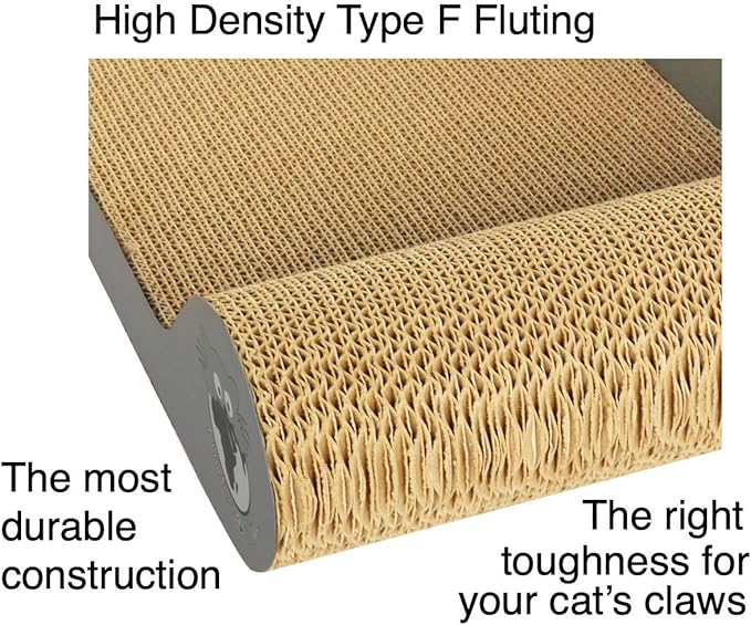 Cat Lounge - Scratcher - Classic Grey