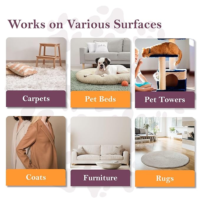 SleekEZ Cat Brush for Shedding & Cat Brushes for Indoor Cats | Pet Brush for Cats | Grooming Tool | Works for Short & Long Haired Pets | Great for All Fur Types | Made in USA | 1 pack | 2.5 inch