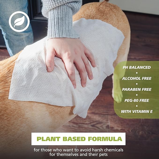 Wahl Refresh Massive Dog Wipes for Cleaning and Odor Control, Face, Body, Butt and Paw Cleaner for Dogs, Coconut Lime Verbena Scent, 36 Count, Model 3027119