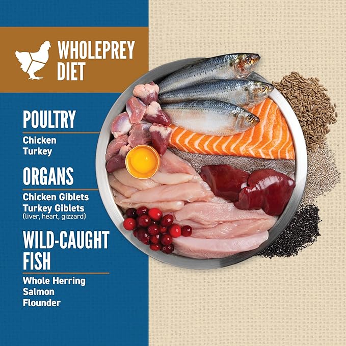 ORIJEN Amazing Grains High Protein Dry Dog Food Original Recipe 4lb Bag