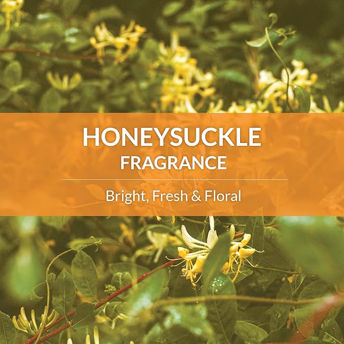 Skout's Honor Probiotic Pet Deodorizer Spray- Hydrating Daily-Use with Avocado Oil & Omega-3s, Microbiome Friendly Certiified, Paraben & Sulfate-Free, 97% Natural, 8oz, Honeysuckle