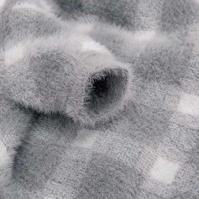 Dog Sweater, Dog Sweaters for Small Dogs, 2, 3 Pack Warm Soft Pet Clothes for Puppy, Medium Large Cat, Dogs Girl or Boy, Dog Shirt for Winter Christmas (Grey, Large)