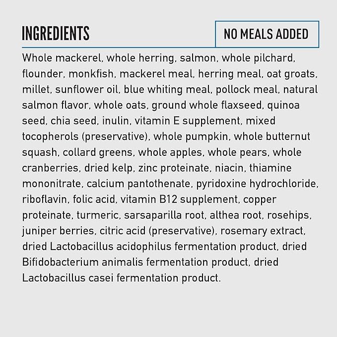 ORIJEN Amazing Grains High Protein Dry Dog Food Six Fish Recipe 22.5lb Bag