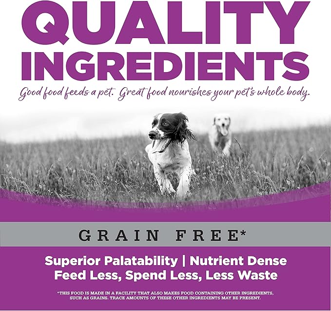NutriSource Grain Free Dry Puppy Food for Large Breeds, Turkey, Whitefish and Menhaden Fish Meal, 26LB