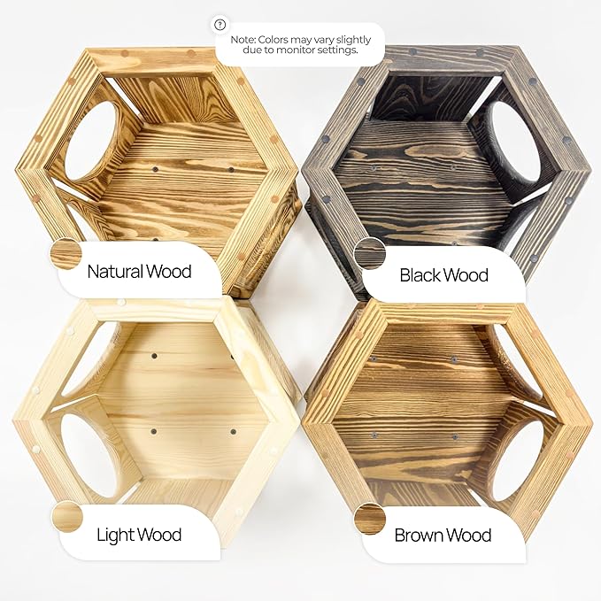 Wall-Mounted Roped Bridge, Shelves and Perches for Wall, Cloud Shelf Board, Cat Hammock, Cat Climber, Length 46 inches (Black)