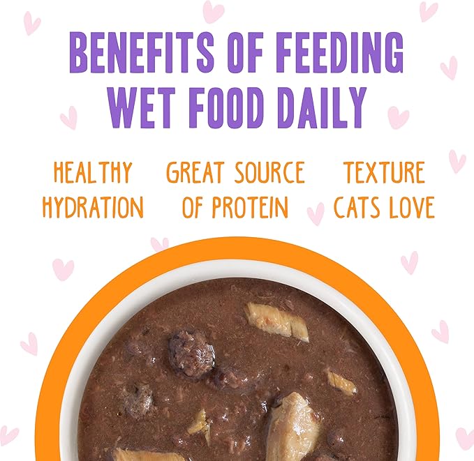 B.F.F. OMG - Best Feline Friend Oh My Gravy!, Tuna & Salmon Start Me Up with Tuna & Salmon, 5.5oz Can (Pack of 8)