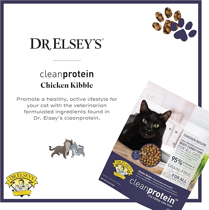 Dr. Elsey's cleanprotein Chicken Cat Kibble 2 lb. Bag