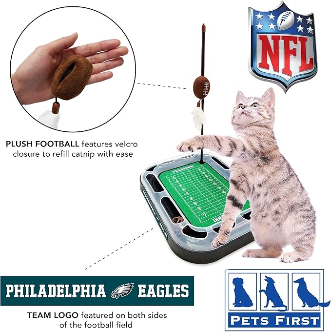 Pets First Philadelphia Eagles Cat Scratcher