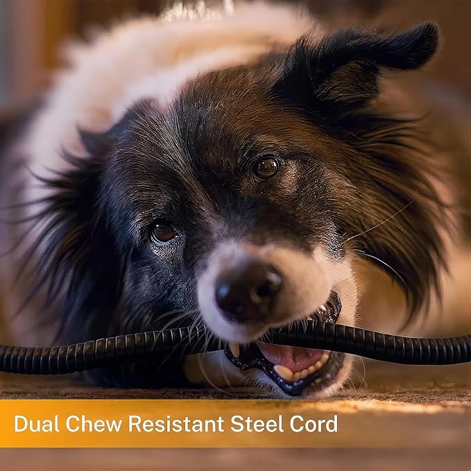 Toozey Large Heated Pet Mat 35x24 in - Waterproof, Chew Resistant, 6 Temp Settings with Timer, Indoor Use for Dogs and Cats