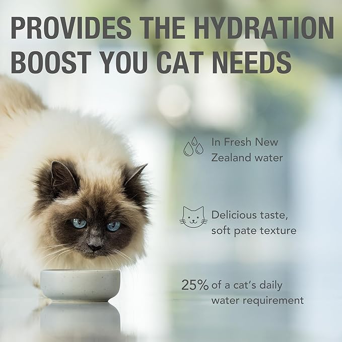 Feline Natural Wet Cat Food Variety Pack - Chicken, Lamb, Salmon & Beef Feast, Grain-Free, 3oz Pouches, New Zealand Made, Assorted Single Serve Pates (12 Pack)