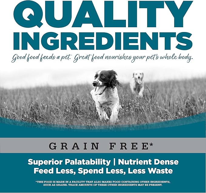 NutriSource Tuffy's Pet Food NutriSource Grain Free Dog Food, 30 Pound, Chicken & Pea