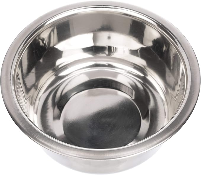 Neater Pet Brands 2.2 Cup (18 oz.) Stainless Steel Dog Bowls, 1 Single Neater Feeder Replacement Bowl (Small Deluxe Model), Dog Food Bowl or Water Bowls, Dishwasher Safe Metal Dish for Cats/Small Dogs