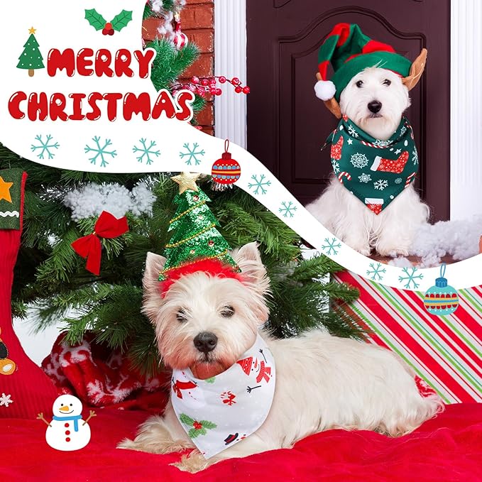 Sanwuta 120 Pcs Halloween Dog Bandanas Bulk Holiday Pumpkin Ghost Pet Dog Bandanas Thanksgiving Adjustable for Scarf Bibs Kerchief Triangle Set for Halloween Thanksgiving Christmas Pet Costume