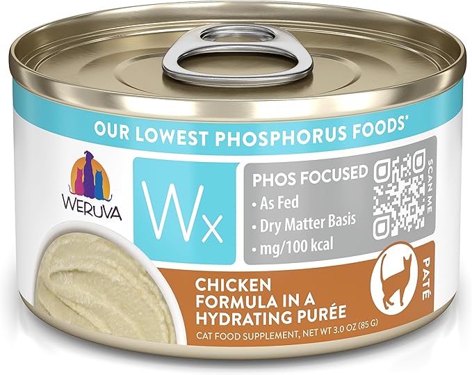 Weruva Wx Phos Focused Natural Wet Cat Food, Our Lowest Phosphorus Formulas