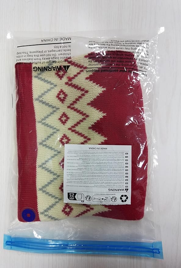 Queenmore Warm Dog Sweater, Soft Pet Knitwear, Knitted Pullover, Winter Pet Clothes for Small Medium Dogs Cats